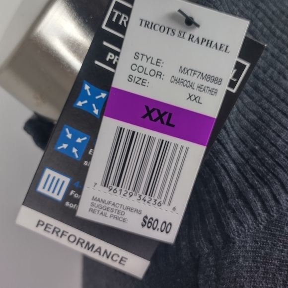 tricots st raphael Women's Qrt Zip sweater Size 2xl All Way Stretch New With Tag - Picture 8 of 12